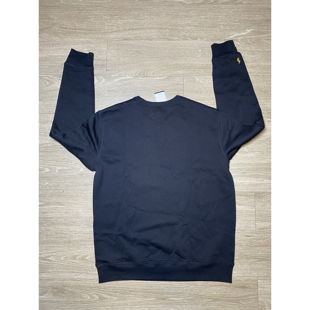 *NWT Polo Ralph Lauren Kid XL 18-20 Black Yellow Logo Fleece Crewneck Sweatshirt - Picture 8 of 8